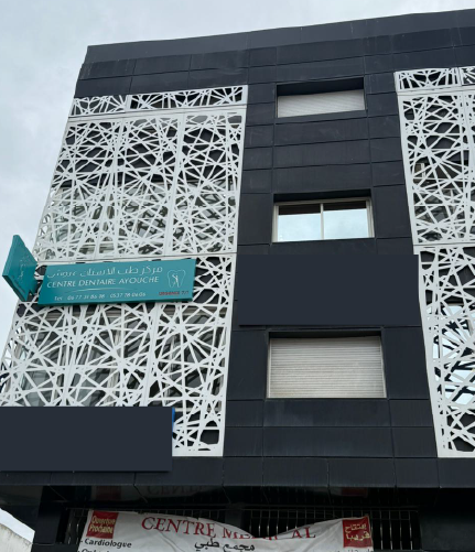 Façade de l'immeuble du cabinet